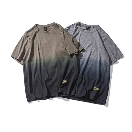 Gradient Dip-Dye Rayon Shirt